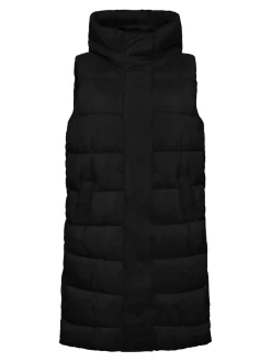 Y.A.S Naisten Toppaliivi, K-YASLIRO PADDED VEST Musta