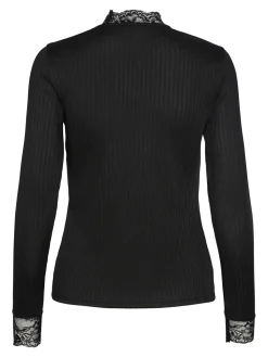 Y.A.S pusero, YASBLACE LS TOP Black